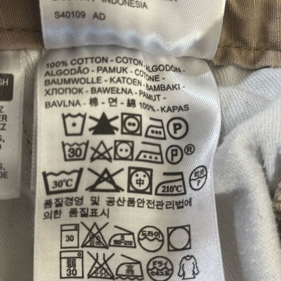 LEVI’S Mens Cargo Utility Shorts size 36 White Tab khaki Shorts - Picture 10 of 12